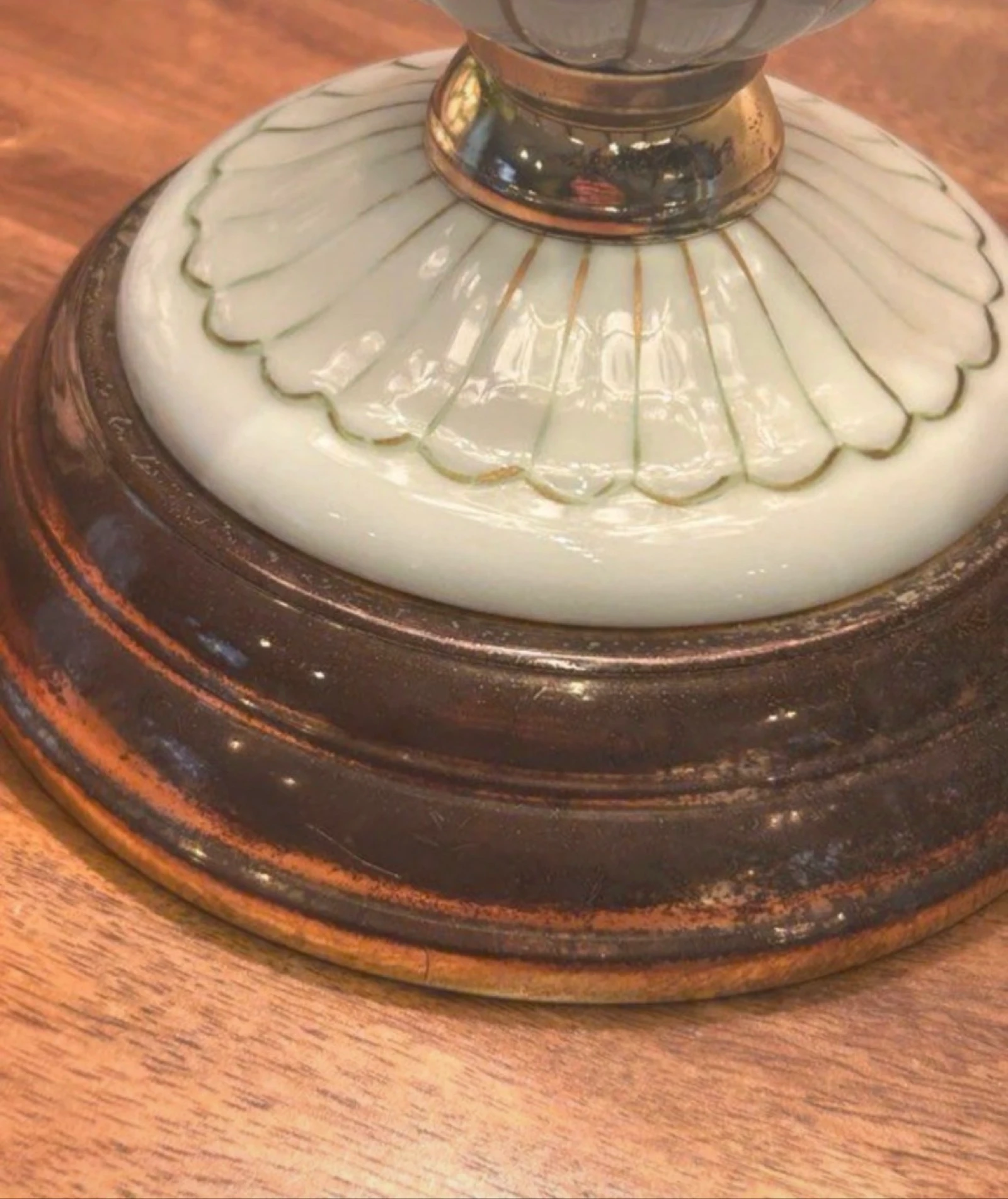 Vintage bloemlamp – photo 7
